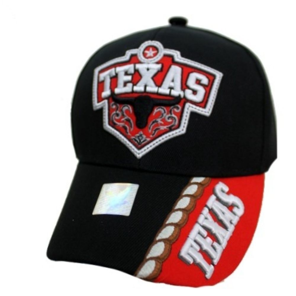 Texan Baseball Cap LAST ONE Cowboy Texas NEW New With Tags Longhorn Bull